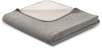 biederlack Wohndecke Doubleface Baumwollmischung Graphit-Rauch Gr&ouml;&szlig;e 150x200...
