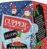 Cupper Bio Tee Adventskalender 2023, Weihnachtskalender mit 24 Teebeuteln, Geschenk
