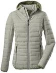 G.I.G.A. DX Damen Casual Funktionsjacke in Daunenoptik mit abzippbarer Kapuze,