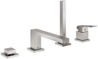 GROHE Eurocube - 4-Loch-Einhand-Wannenkombination (langelebige Oberfl&auml;che,