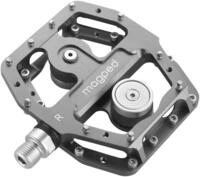 magped Enduro Magnetpedale grau Ausf&uuml;hrung 200N 2021 Dirt-Pedale Dirtbike-Pedale