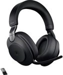 Jabra Evolve2 85 Wireless PC Headset with Charging Stand &ndash; Noise Cancelling