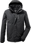 killtec Herren Funktionsjacke mit abzippbarer Kapuze KOW 161 MN JCKT, schwarz, 3XL,