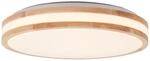 Brilliant G99525/75 Laskos LED-Deckenleuchte LED EEK: F (A - G) 22W Holz (matt),