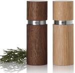 AdHoc MP410 Set Pfeffer- und Salzm&uuml;hle Textura, CeraCut&reg; Keramik Mahlwerk,