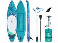 AZTRON Urono Touring 11'6" SUP Set (Stand up Paddling Board), 350x81x15cm,...