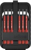 Wiha 43154 electricTORX 6-TLG. in slimBit-Box Bit Set Rot