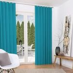 Beautissu 2er Set Thermovorhang Gardine Kr&auml;uselband isolierend verdunkelnd