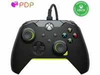 PDP verkabelt Controller Electric Schwarz für Xbox Series X|S, Gamepad, verkabelt