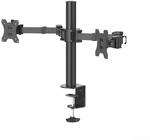 Hama Monitorhalterung f&uuml;r 2 Monitore 13 &ndash; 35 Zoll, vollbeweglich, bis 15kg