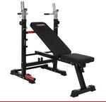 HAMMER Hantelbank Force 4.0 mit Rack, klappbar, Schr&auml;gbank, Flachbank, max....