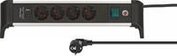Brennenstuhl Alu-Office-Line Steckdosenleiste 4-Fach mit USB Power-Delivery Typ C (1x