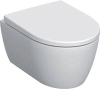 Geberit Wand-WC, Tiefsp&uuml;ler Set iCon 36x49cm, vrk A, ge F., rimf, m Sitz, we.