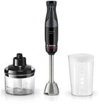 Bosch Stabmixer ErgoMaster Serie 4, mit Zerkleinerer, Mix-/Messbecher,