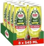 Fairy Max Power Sp&uuml;lmittel Zitrone, 8x545 ml