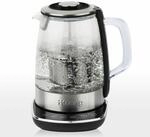 H.Koenig Instant T Teekanne Elektrischer Glas-Wasserkocher 1.5L TI600 mit