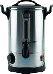 SARO Gl&uuml;hweinkocher/Hei&szlig;wasserspender &ndash; 5,9 L &ndash; Edelstahl &ndash; Zapfhahn &ndash;