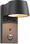 Paulmann 94714 LED Wandleuchte Capea Bewegungsmelder insektenfreundlich IP44 96x153mm