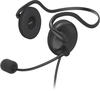 Hama Headset mit Mikrofon (kabelgebundene Kopfhörer 3,5mm Klinkenanschluss, Aux,