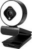 LogiLink UA0384 - Full-HD-USB-Webcam, 76°, Dual-Mikrofon, Autofokus, Ringlicht,