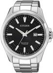 Citizen Herren Analog Eco-Drive Uhr mit Super Titanium Armband BM7470-84E,...