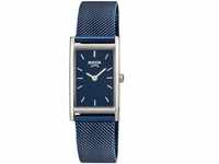 Boccia Damen Analog Quarz Uhr mit Edelstahl Armband 3304-01