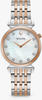 Bulova Damen Analog Quarz Uhr mit Edelstahl Armband 98P192