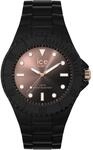 Ice-Watch - ICE generation Sunset black - Schwarze Damenuhr mit Silikonarmband -