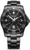 Victorinox Herren-Uhr Maverick Black Edition, Herren-Armbanduhr, analog, Quarz,