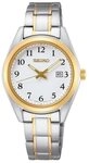 Seiko Damen-Uhr Quarz Edelstahl mit Edelstahlband SUR466P1