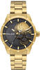 Police Herren Analog Quarz Uhr mit Edelstahl Armband PL15715JSG.78M