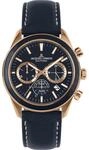 JACQUES LEMANS Herrenuhr, Eco Power Uhren M&auml;nner, Chronograph aus massivem...