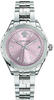 Versace Damen Analog Quarz Uhr mit Edelstahl Armband V12010015