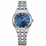 Citizen Damen Eco-Drive Solar Armband-Uhr aus Edelstahl mit Edelstahl Band - L