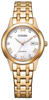 Citizen Damen Analog Quarz Uhr mit Edelstahl Armband FE1243-83A