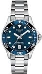 Tissot Unisex Tissot Seastar 1000 36 mm 316L Edelstahlgeh&auml;use Quarzuhr, grau,