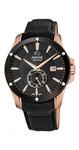 Jaguar J882/1 Herren-Armbanduhr Acamar, 44 mm, Lederarmband, Schwarz | Quarzuhr,