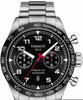 Tissot Herren Chronograph Automatik Uhr mit Edelstahl Armband T1316271105200