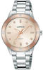 Lorus Damen Analog Quarz Uhr mit Metall Armband RG241RX9