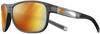 JULBO Unisex Renegade M Sunglasses, Schwarz/Grau Durchscheinend Glänzend, One Size