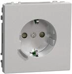 Schneider Electric Merten Smarte Schuko-Steckdose, 16A, System Design, edelstahl,