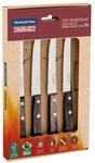Tramontina Steak- Pizzamesser 4 teiliges Set Steakmesser Sp&uuml;lmaschinenfest
