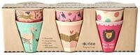 Klein Melamin Becher - Jungle Animals Print