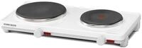 ROMMELSBACHER Automatik Doppelkochplatte AK 3080, Gusseisen, emailliert | stufenlose