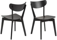 AC Design Furniture Roxanne Esszimmerst&uuml;hle 2er Set, H: 79,5 x B: 45 x T: 55 cm,