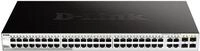 D-Link DGS-1210-48/E 48-Port Smart Managed Gigabit Switch (48x 10/100/1000Mbit/s, 4x