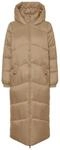 VERO MODA Damen Vmuppsala Long Coat Noos Mantel, Tigers Eye, XS EU