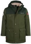 Trollkids Kids Gudvangen Jacket 128, Forest Green