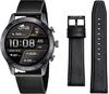 Lotus Herren Digital Smartwatch Uhr mit Edelstahl Armband 50048/1