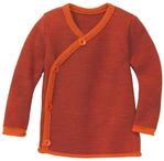 Disana Melange-Jacke Baby & Kleinkind - 100% Bio-Merino &ndash; atmungsaktiv, warm &
